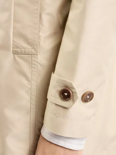 Fay Tailored Beige Jacket With Notched Collar