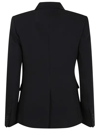 P.a.r.o.s.h Parosh Tailored Blazer With Single-button Closure In Black