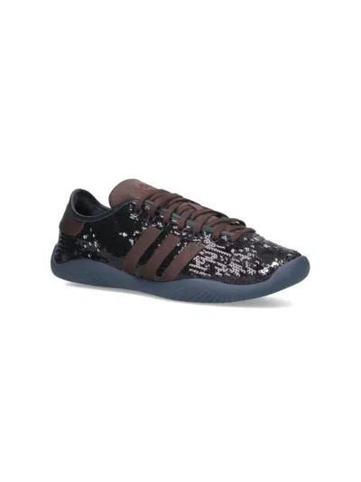 Adidas Originals Adidas X Wales Bonner Karintha Lo Sequin Sneaker In Brown