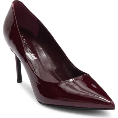 Jeffrey Campbell Nikia Pointed Toe Pump In Red