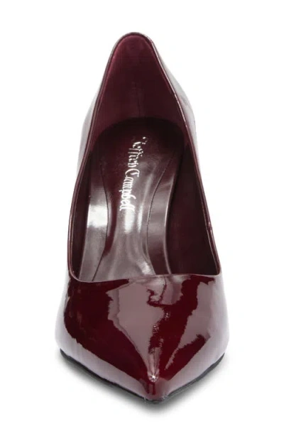 Jeffrey Campbell Nikia Pointed Toe Pump In Red