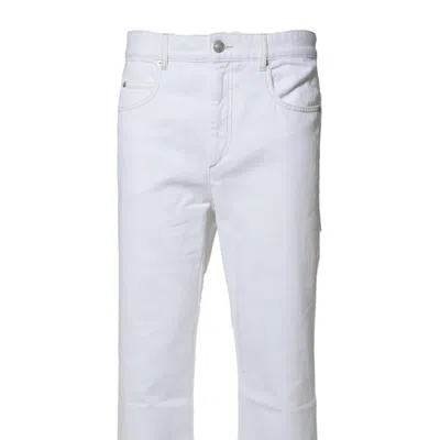 Isabel Marant Belvira High-rise Flared Jeans In White