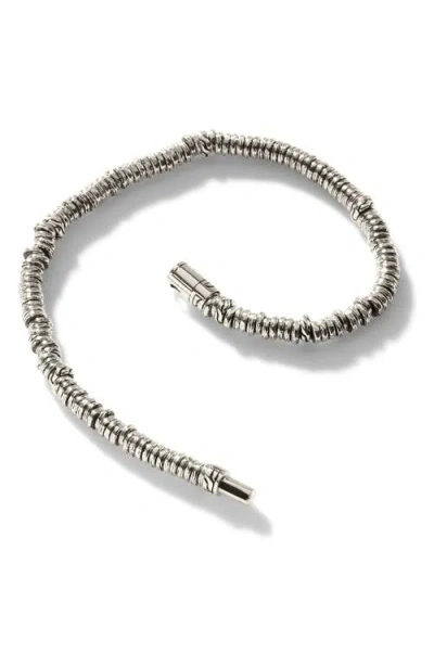 John Hardy Heishi Beaded Bracelet In Metallic