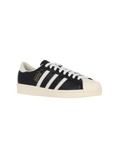 Adidas Originals Adidas Gender Inclusive Superstar Vintage Sneaker In Black