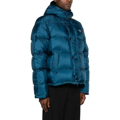 Prada Triangle-logo Puffer Jacket