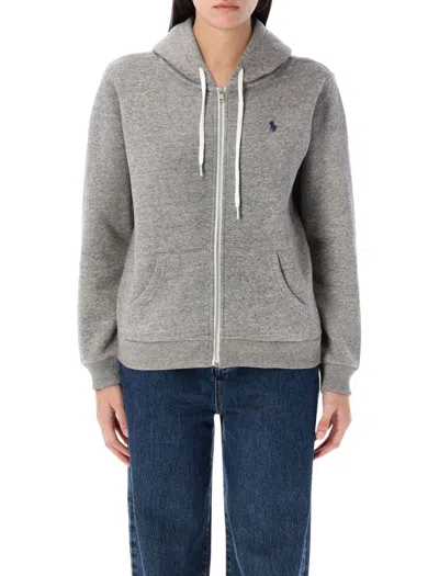 Polo Ralph Lauren Relaxed-fit Full-zip Hoodie With Drawstring
