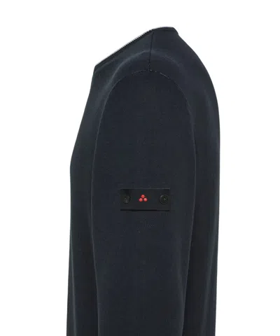 Peuterey Men's Sweater  Caliper 01 215 Blu In Black