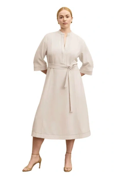 M.m.lafleur Lauleh Dress In Neutral