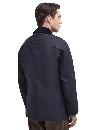 Barbour Ashby Wax Jacket In Black
