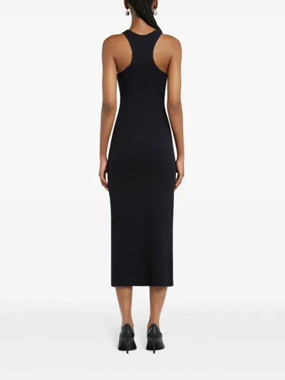Courrèges Courregès Canale Navy Scuba Straps Dress