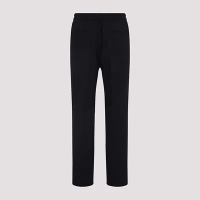 Paul Smith Tailored Blue Wool Trousers With Elastic Waistband In Blue