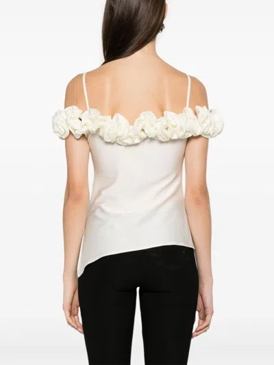 Coperni Sleeves Off-the-shoulder Ruffled Top