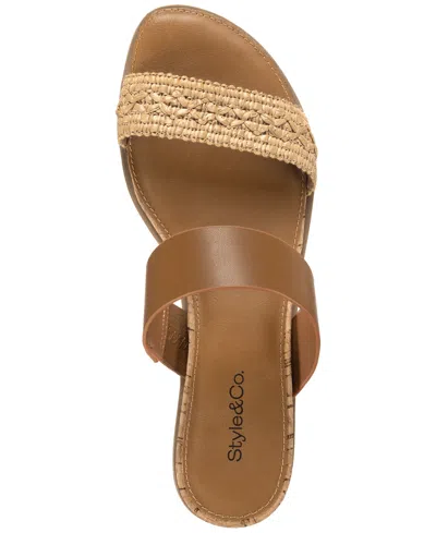 Style & Co Women's Elliee Flat Sandals, Exclusively At Macy's