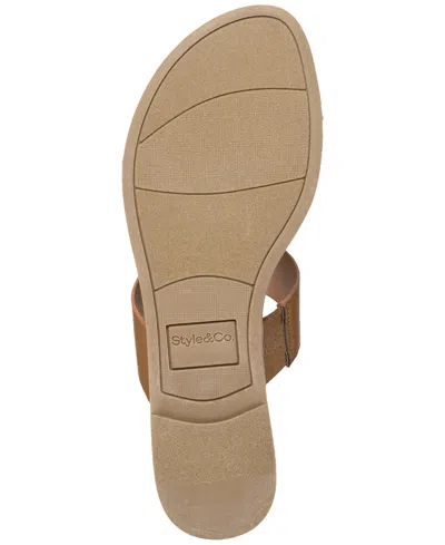 Style & Co Women's Elliee Flat Sandals, Exclusively At Macy's