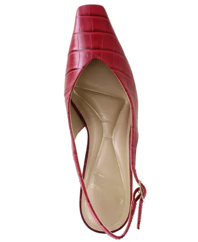 Kenneth Cole New York Women's Meilani Slingback Pumps In Red