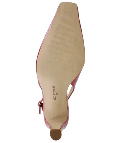 Kenneth Cole New York Women's Meilani Slingback Pumps In Red