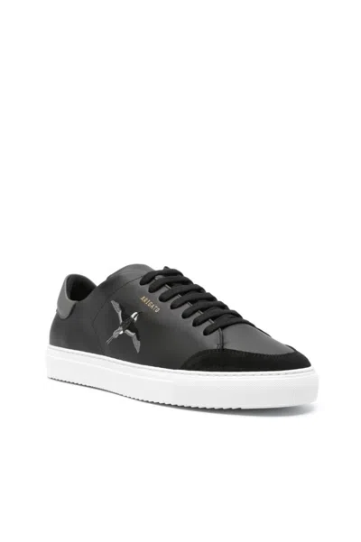 Axel Arigato Clean 90 Bee Bird Black Leather Sneakers