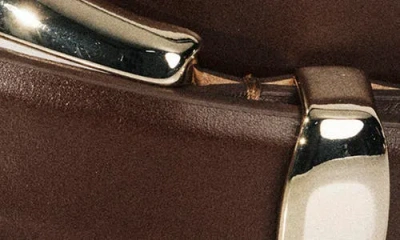 Dehanche Colette Suede Belt In Burgundy