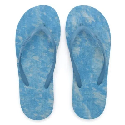 Feelgoodz Slimz Remix Natural Rubber Flip-flip Thong Sandals