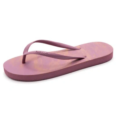 Feelgoodz Slimz Remix Natural Rubber Flip-flip Thong Sandals