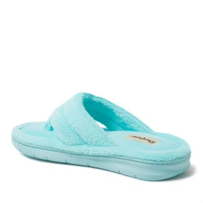 Dearfoams Wrenley Terry Thong Flip Flop Slipper