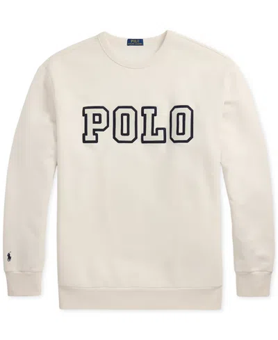 Polo Ralph Lauren Men's Logo Fleece Sweatshirt In White