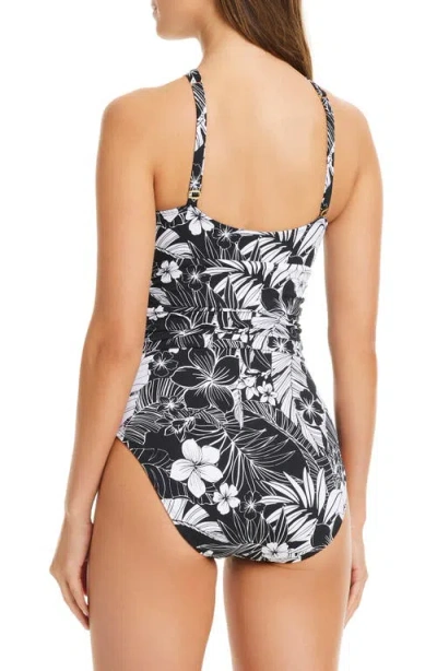 Bleu Rod Beattie Rod Beattie Mio High Neck One-piece Swimsuit