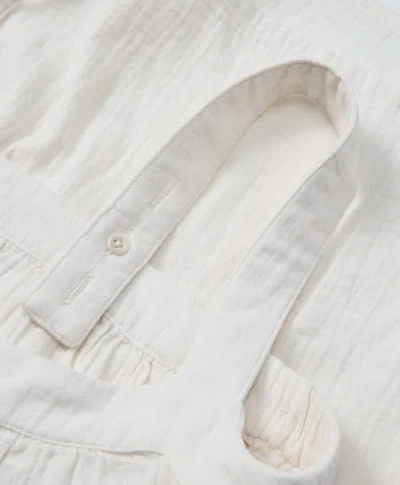 Pact Organic Cotton Double Gauze Square Neck Cami In White