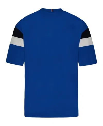 Tommy Hilfiger Little And Toddler Boys Sleeve Blocking Short Sleeve T-shirt In Blue