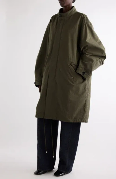 Givenchy Cocoon Parka In Green
