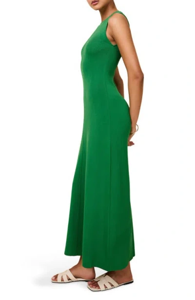 Solid & Striped The Lucerne Rib Sundress In Green