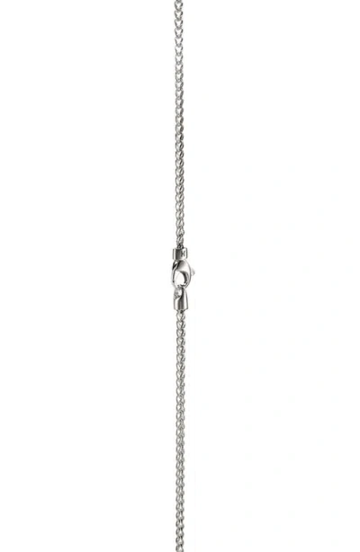 John Hardy Tag Necklace Sterling Silver In Metallic