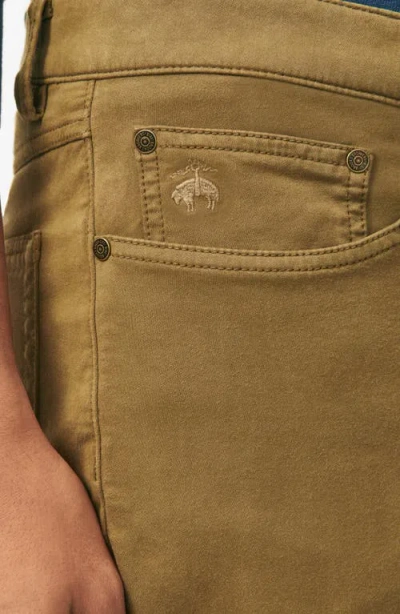 Brooks Brothers The Richmond Five-pocket Straight Leg Pants In Green