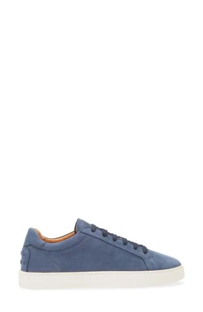 Tod's Cassetta Low Top Sneaker In Blue