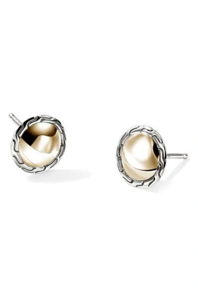 John Hardy Jh Essentials Stud Earrings In Gold