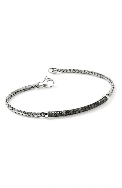 John Hardy Jh Essential Sapphire Bracelet In Metallic