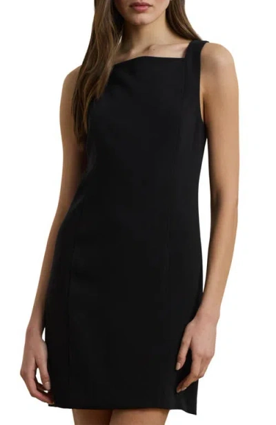 Ralph Lauren Stretch Crepe Sleeveless Dress In Black