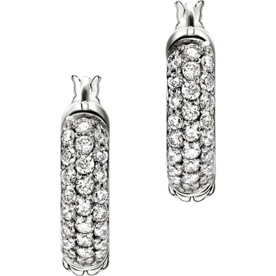John Hardy Essential Hoop Earring In Metallic