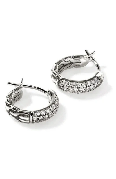 John Hardy Essential Hoop Earring In Metallic
