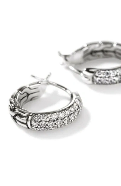 John Hardy Essential Hoop Earring In Metallic