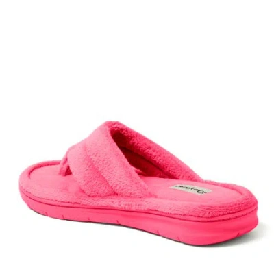 Dearfoams Wrenley Terry Thong Flip Flop Slipper