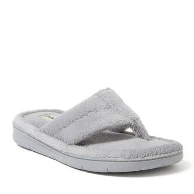 Dearfoams Wrenley Terry Thong Flip Flop Slipper