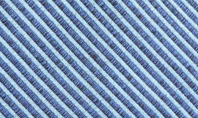 Nordstrom Merten Stripe Silk Jacquard Tie In Blue