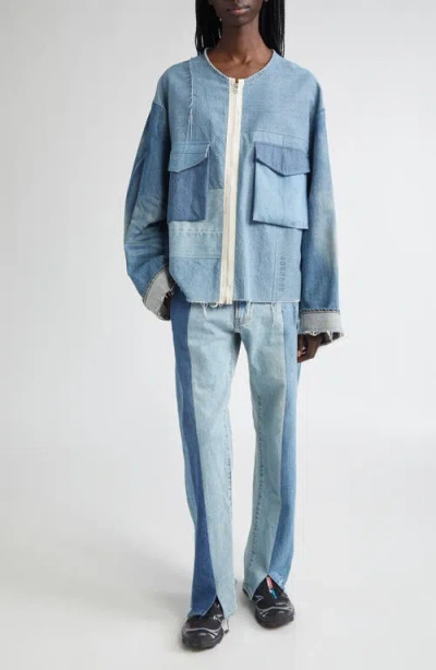 Kuro Remake Mark Iv Denim Pants In Blue