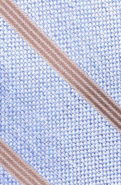 Nordstrom Walsh Stripe Silk Tie In Blue