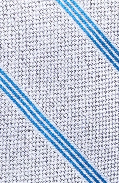 Nordstrom Walsh Stripe Silk Tie In Blue