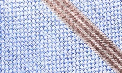Nordstrom Walsh Stripe Silk Tie In Blue