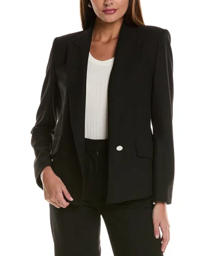 Hugo Boss Boss Jatawa Double Breasted Blazer In Black