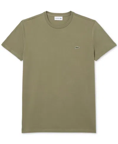 Lacoste Men's Pima Cotton T-shirt - Xs - 2 In Green
