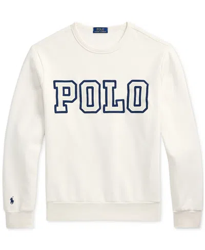 Polo Ralph Lauren Men's Logo Fleece Sweatshirt In Neutral